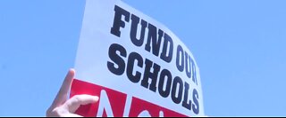 Teachers rally, lawmakers to fund CCSD schools now