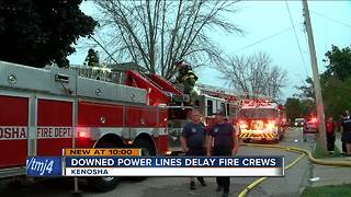 Fire destroys two Kenosha homes