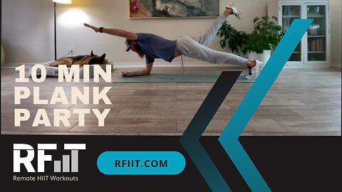 10 MIN Challenging Plank Party - Core & Abs, No Equipment, No Repeat, Home Workout