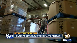 San Diegans relying on food stamps await word of program's future under shutdown