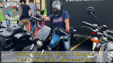 2022 Indian Scout Rogue First Ride and Impression