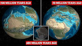 Evolution of the Earth - Million of years ago to million of years in the future - History