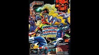 Captain America And The Avengers Sega Mega Drive Genesis Review