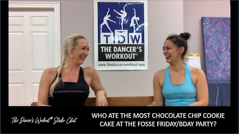 Who ate the most chocolate chip cookie cake at the Fosse Friday/Birthday party?