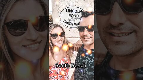 Memories from South Beach 🏝️ #marriedcouplevlog #miamilife #shorts #welivetoexplore