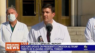 Trump's doctors provide update Monday on president's condition