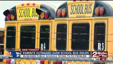 Children denied access to buses in Muskogee School District