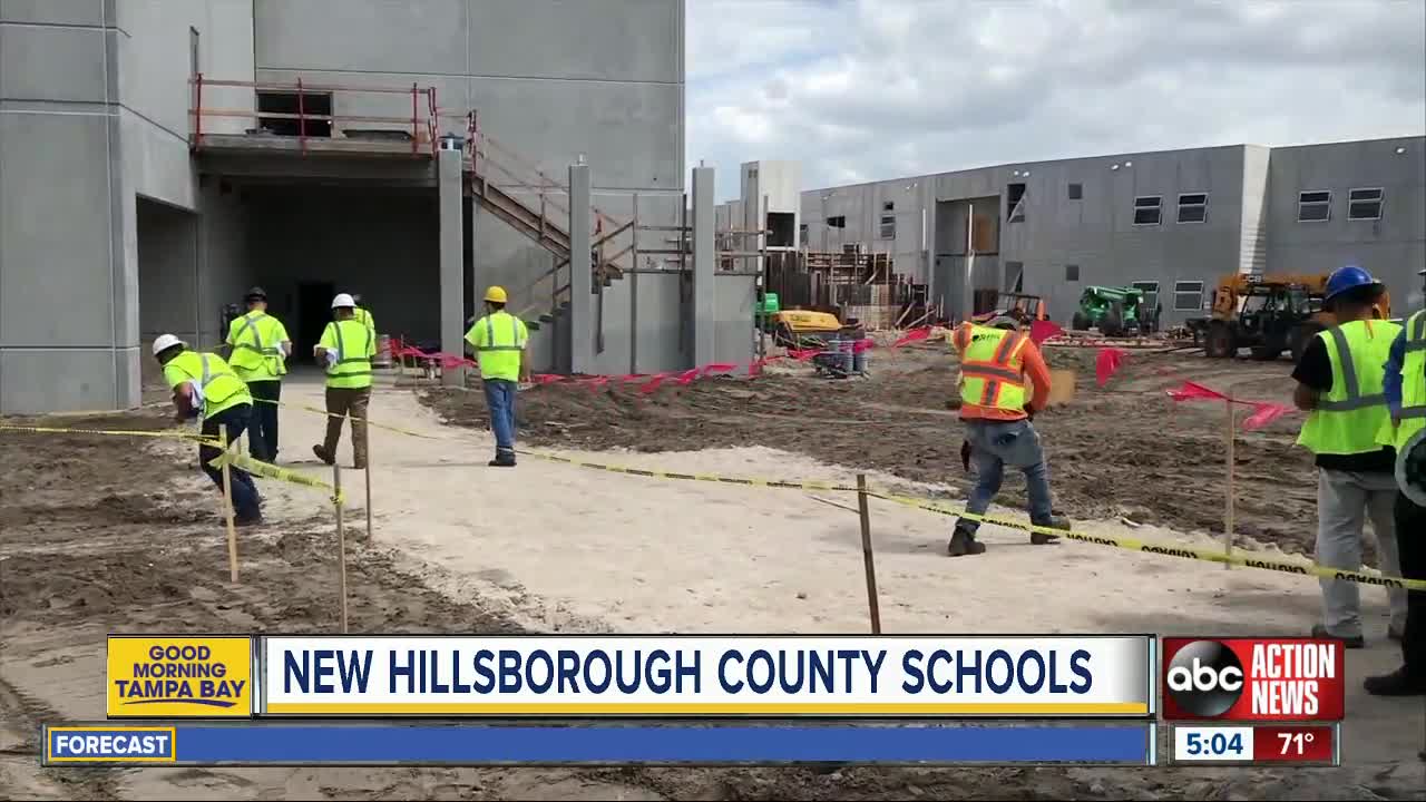 Hillsborough County set to open four schools in 2020-2021
