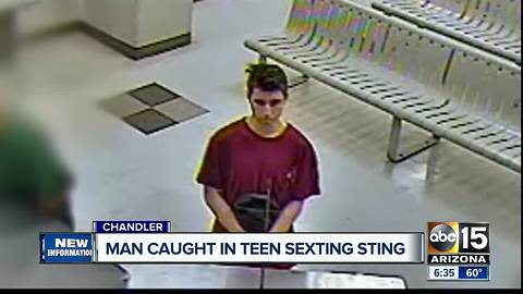 Mesa man caught in teen sexting sting