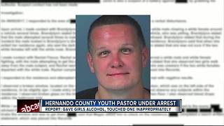 Hernando County youth pastor arrested