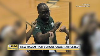 New Haven High School coach arrested for alleged sexual assault