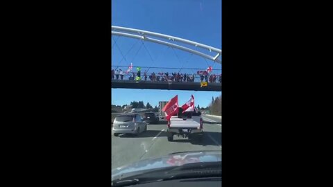 More Support In Surrey BC Border Blockade on Superbowl Sunday