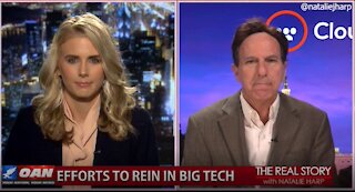 The Real Story - OANN Big Tech Censoring Religion with Jeff Brain