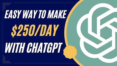 Easy Way To Make $250/DAY With CHATGPT in 2023 | Affiliate Marketing