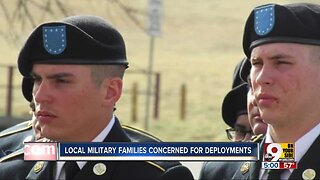 Local military families concerned about deployment