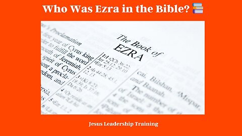 Who Was Ezra in the Bible? 📚