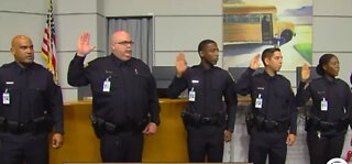 New officers sworn in to protect students