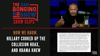 Now we know. Hillary cooked up the collusion hoax, and Obama knew