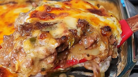 Potato Ground Beef Casserole Simply Cooking Dinner