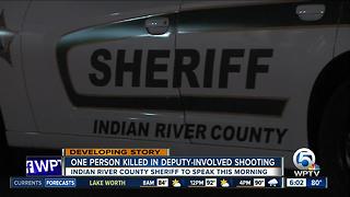Indian River County deputy fatally shoots man