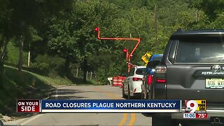 Road closures plague Northern Kentucky