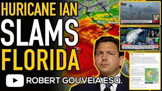 Hurricane Ian SLAMS Florida and Media Pressures RON DeSantis