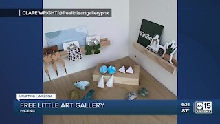 Free little art gallery in Phoenix's Coronado neighborhood