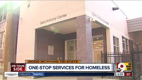 Saint Anthony Center in OTR offers numerous services under one roof for homeless people