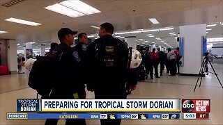 Preparing for Tropical Storm Dorian