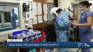 Tracking Oklahoma's PPE Supply