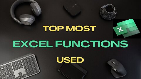 Excel Tutorial :: Top 10 Excel functions everyone needs to become an Excel PRO.