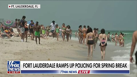 Spring Breakers Flock To Fort Lauderdale