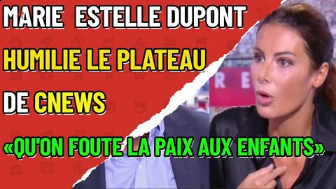 Marie Estelle DuPont défonce le plateau de cnews, Pascal Praud en PLS