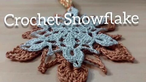 Crochet Christmas Ornament Snowflake Tutorial (So Quick! So Easy! So Beautiful!)
