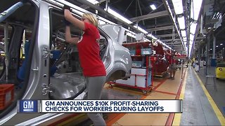 Why are GM workers getting profit sharing checks?