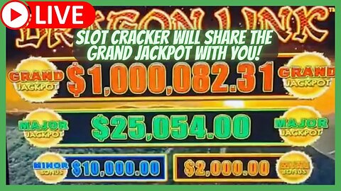 💰You Can Share The Grand Jackpot With Slot Cracker!💰