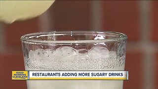 Spike in sugary drinks at restaurants