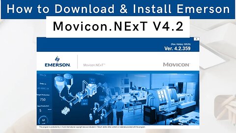 How to Download & Install Emerson Movicon NExT V4.2 | Movicon WebHMI V4.2.359 |