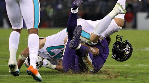 Joe Flacco Suffers Concussion After NASTY Illegal Helmet Hit from Kiko Alonso