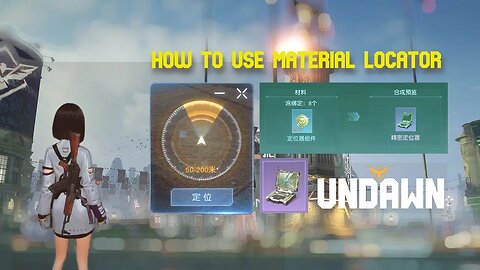 DAWN AWAKENING - HOW TO USE THE MATERIAL LOCATOR