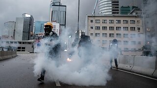 Protesters In Hong Kong Hit The Streets Despite Government Ban