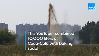 Coca-Cola Geyser!