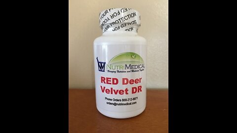 Red Deer Velvet DR ELF MAGI Blocks Electrotoxins Promotes Healtlh Akaline TriOpti Detox ECF