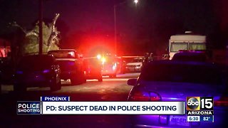 Two officer-involved shootings in the Valley overnight