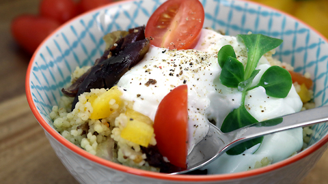 Couscous Curry Salat