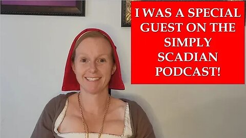 I Was Invited to be a Guest on Simply SCAdian No Title Required!