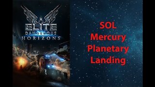 Elite Dangerous: Permit - SOL - Mercury - Landing - [00001]