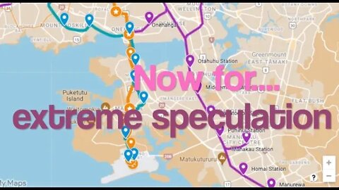 Auckland Tunneled Light Rail Tram Alternative Route (2 of 3)