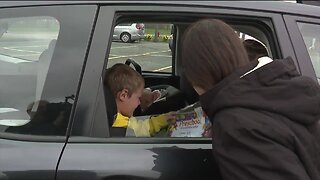 Harmony Preschool hosts drive-by graduation