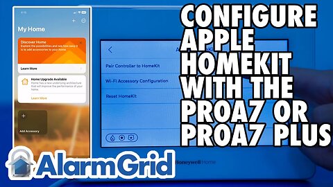PROA7 or PROA7PLUS: Configuring Apple HomeKit